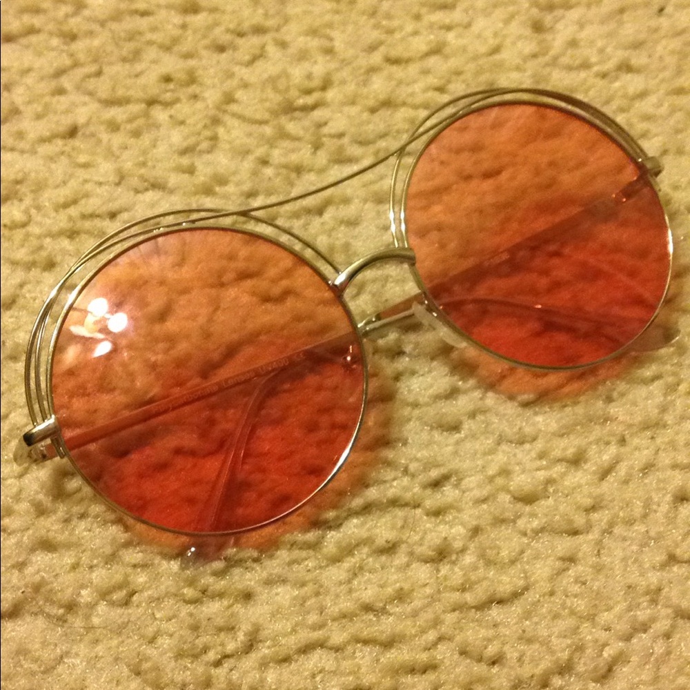 Round Aviator Sunglasses